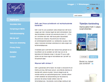 Tablet Screenshot of kefir.nl