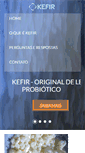 Mobile Screenshot of kefir.com.br
